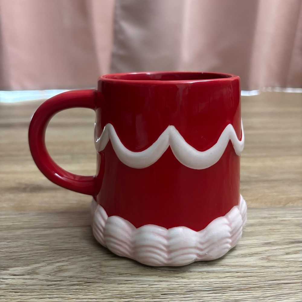 Target Bullseye Valentines 2026 Red Ceramic Frosted Cake Mug